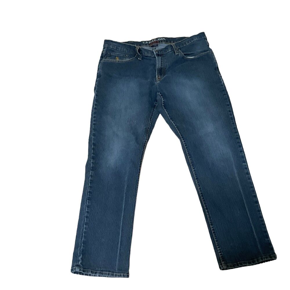 US Polo Assn Denim Co ACTUAL SIZE 38x29 Jeans Men's Straight Leg Tag Size 38x30
